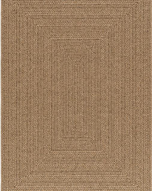 Alfombra de Exterior Efecto Yute Acra 5001 274 Natural