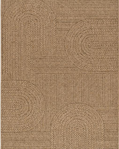 Alfombra de Exterior Efecto Yute Acra 5006 274 Natural