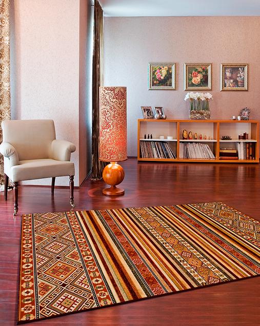 Alfombra Étnica Aline 10054 21 Multi