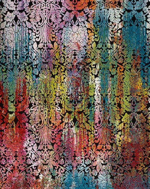 Alfombra Floral de Arte Abstracto Belis 24139 21 Multi