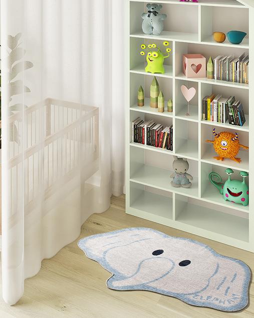 Alfombra Infantil Lavable Candy 22036 04 Blanco