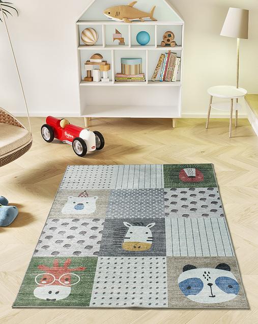 Alfombra Infantil Lavable Candy 24061 21 Multi