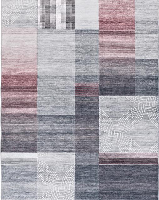 Alfombra Geométrica Class 21091 14 Gris