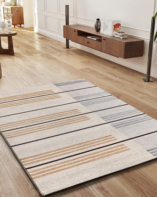 Alfombra Étnica Craft 12929 14 Gris