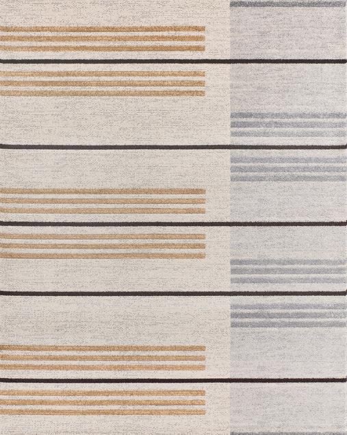Alfombra Étnica Craft 12929 14 Gris