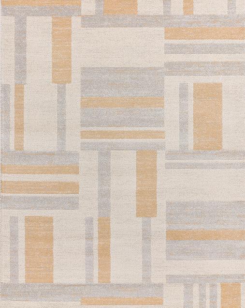 Alfombra Geométrica Craft 12934 14 Gris