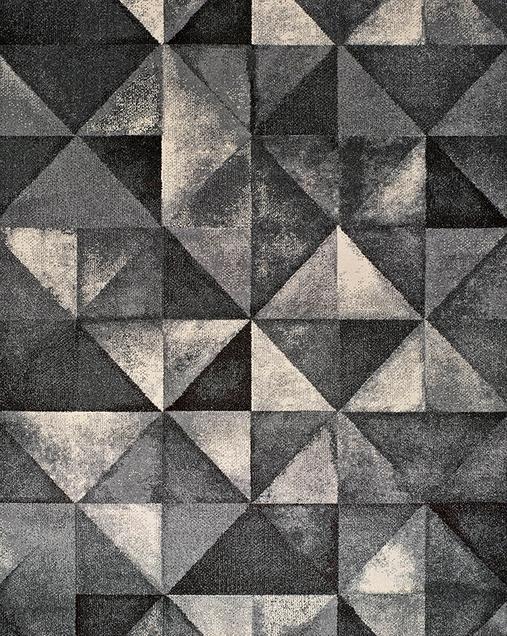 Alfombra Geométrica Delta 12004 14 Gris