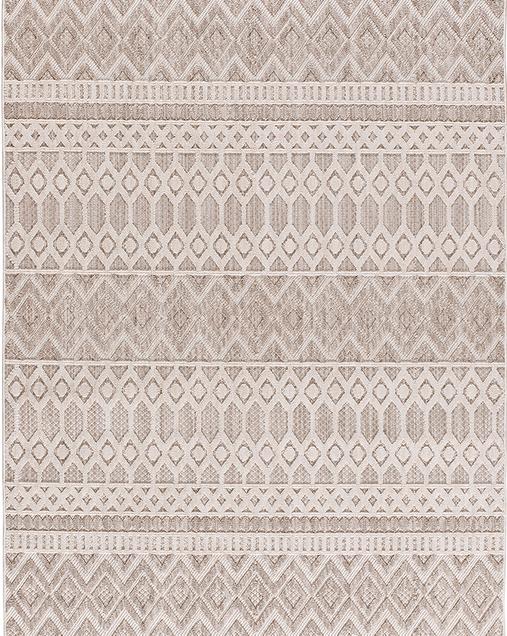 Alfombra Étnica con relieve Element 8937 02 Beige