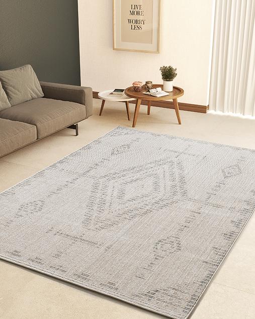 Alfombra Étnica con relieve Element 9166 02 Beige