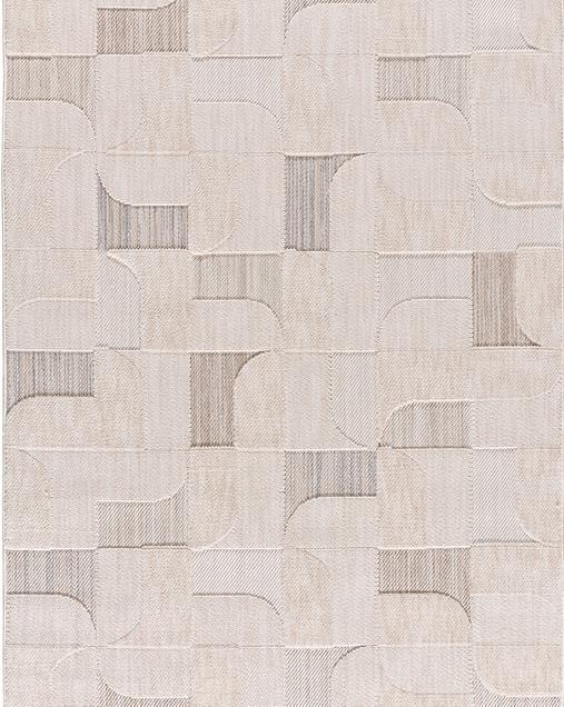 Alfombra Étnica con relieve Element 9375 02 Beige