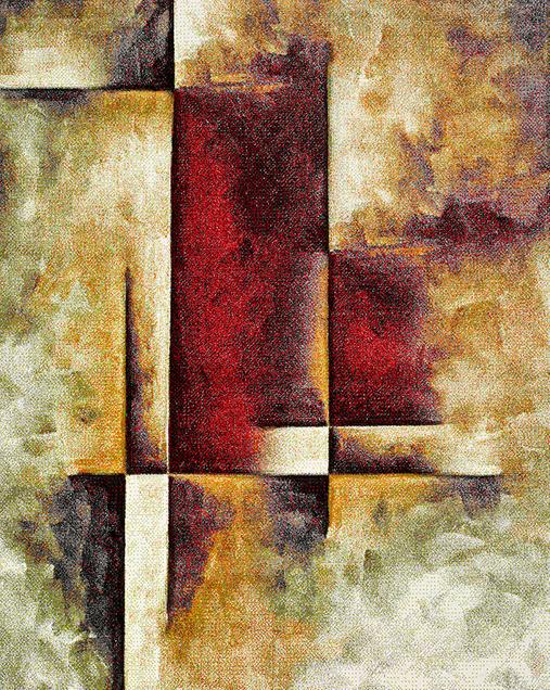 Alfombra de Arte Abstracto Graffiti 21968 21 Multi