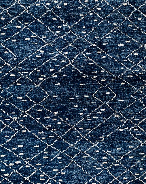 Alfombra Étnica Indigo 22138 07 Azul