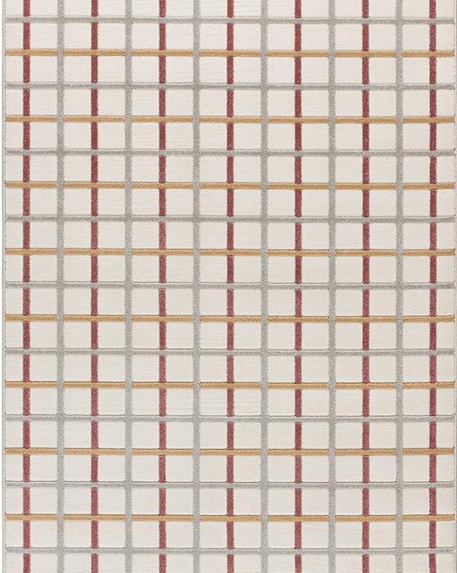 Alfombra Geométrica con relieve Karisma 12750 21 Multi