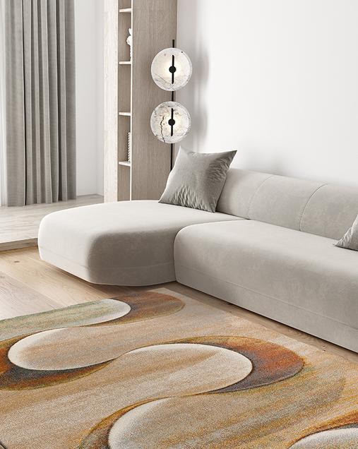 Alfombra de Arte Abstracto Libet 40399 21 Multi