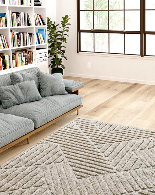 Alfombra Estilo Nórdico Numa 8517 02 Beige