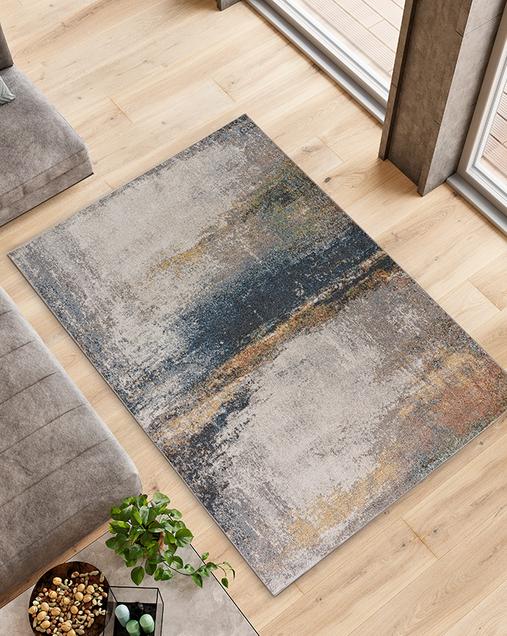 Alfombra Abstracta Parma 54561 07 Azul