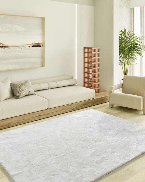 Alfombra Lisa Roma Liso 04 Blanco