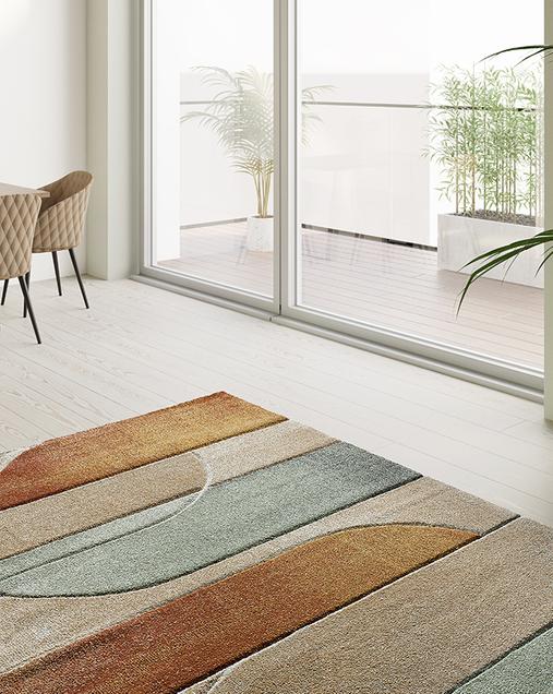 Alfombra Geométrica Sora 40323 21 Multi