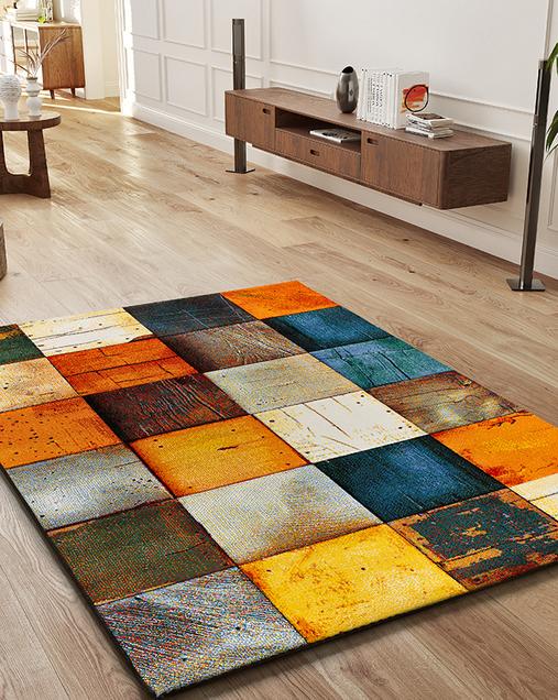 Alfombra Geométrica Sybil 40406 21 Multi