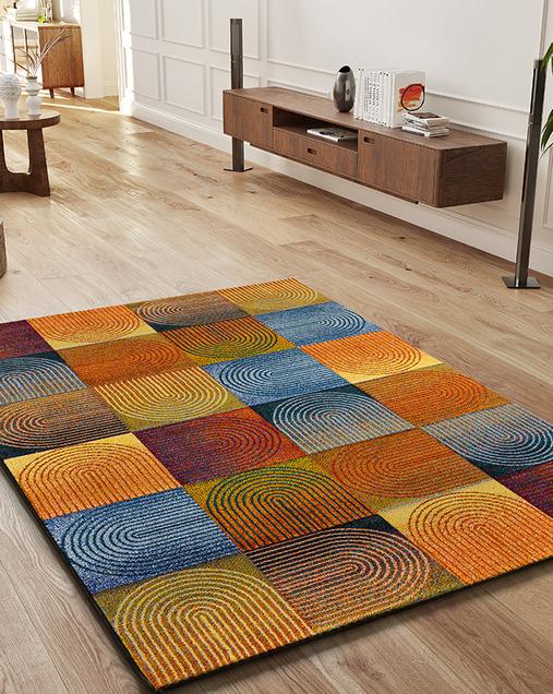 Alfombra Geométrica Sybil 40407 21 Multi
