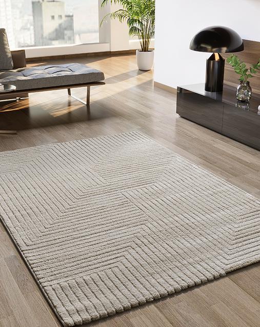 Alfombra Estilo Nórdico Verona 2253 41 Crema