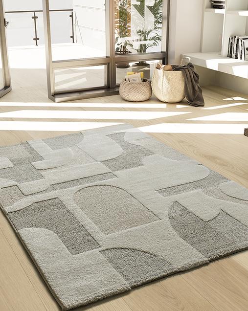 Alfombra Estilo Nórdico Verona 2260 41 Crema