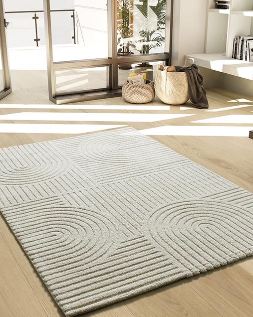 Alfombra Estilo Nórdico Verona 2293 41 Crema