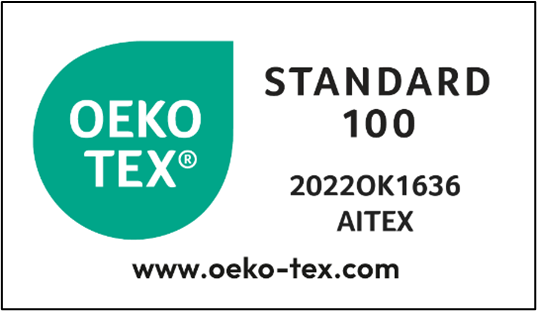 UNIVERSAL XXI Certificado “STANDARD 100 by OEKO-TEX” 